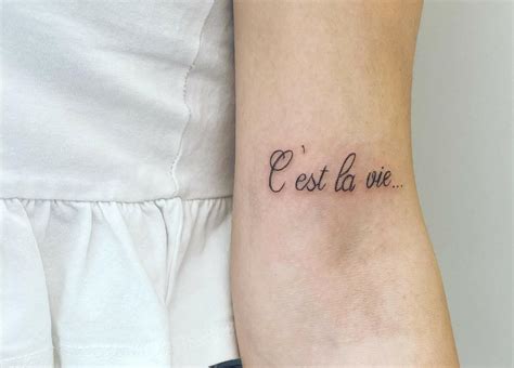 11+ Cest La Vie Tattoo Ideas That Will Blow Your Mind!