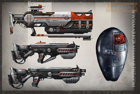 G-Hamm - sci fi items and weapons concept art!