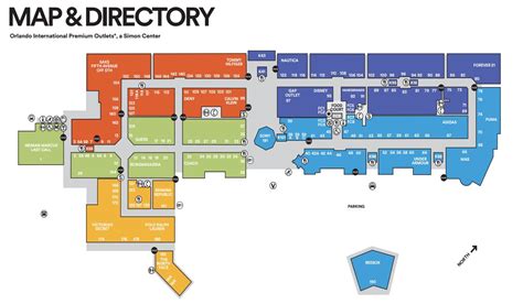 Mall Florida Center Mapa