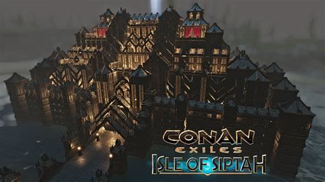 Conan Exiles | Castle Elysium (speed build) - YouTube