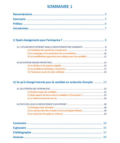 Rapport De Stage Exemple