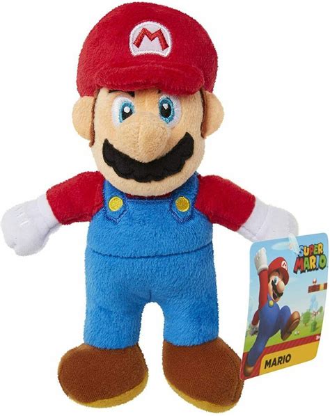 World Of Nintendo Mario Plush Figure 7.5in Mario Bros Collectible Toy 39897685571 | eBay in 2021 ...