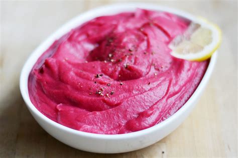 Hot Pink Beet-Cauliflower Puree, Vegan & Gluten-Free - The Colorful Kitchen