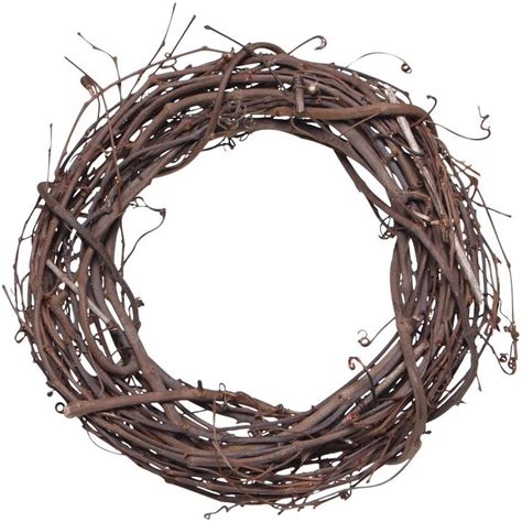 12 inch Natural Large Grapevine Wreaths 2 Pieces | artcovecrafts.com