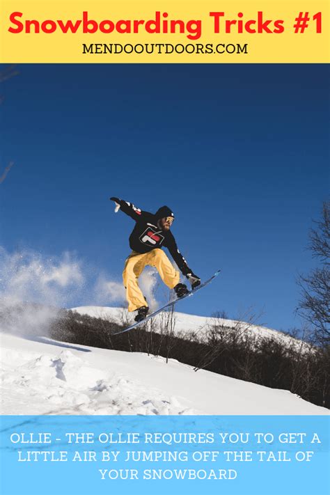 18 Insane Snowboard Tricks You Can Easily Learn To Do - 2024