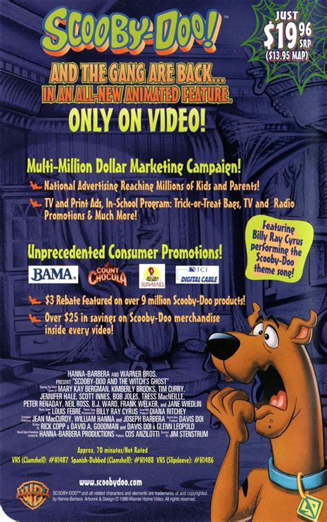 Scooby-Doo! and the Witch's Ghost Special Sneak Preview VHS-Movies & TV-Promotional Items