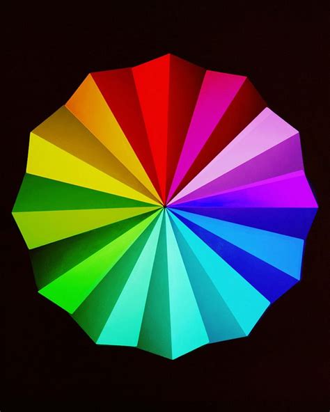 Additive color wheel, helpful in understanding the work of art photographer Jessica Eaton ...