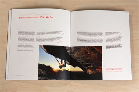 Patagonia Sustainability Report on Behance