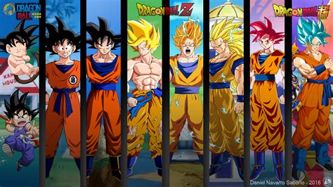 Goku Evoluciones DB Super Wallpaper by DanielNS116 on DeviantArt | Anime dragon ball super ...