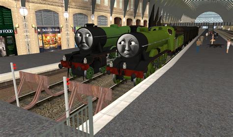 What if Henry and Gordon met before Sodor? by OkamiTakahashi on DeviantArt