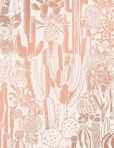 Cactus Spirit Rosegold | Cute wallpaper backgrounds, Wallpaper iphone boho, Iphone background ...