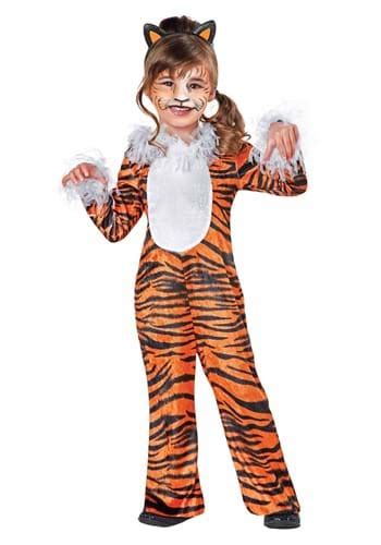 Terrific Tiger Girl's Costume | Girl's Tiger Costumes