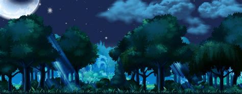 Midnight Forest by Kokamii on DeviantArt