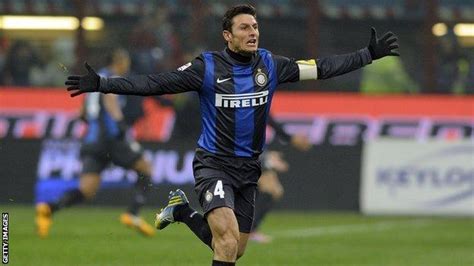 Javier Zanetti: Inter Milan veteran signs new one-year deal - BBC Sport