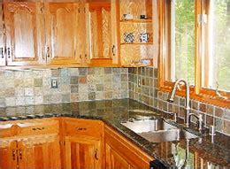 Slate Backsplash Ideas - Slate Tile Backsplash Design Ideas - Barb Homes : Whether you're ...