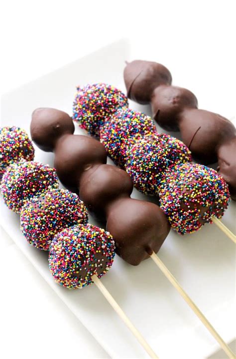 Chocolate-Covered Strawberries On A Stick (Dairy-Free)