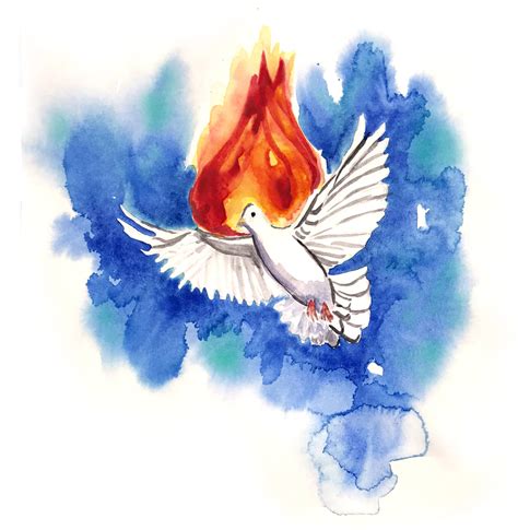 Holy Spirit Dove Flame Pentecost Confirmation Catholic Waterproof Vinyl Sticker - Etsy