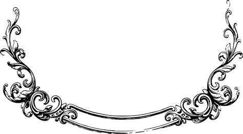 Scrollwork scroll work clipart - WikiClipArt