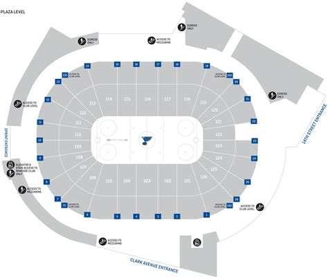 St Louis Blues Tickets Seating Chart | semashow.com