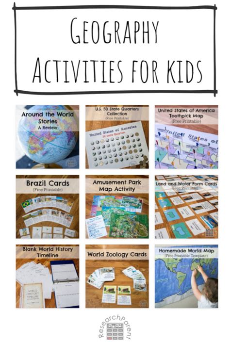 Geography Activities for Kids - ResearchParent.com