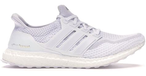 adidas Ultra Boost 2.0 Triple White for Men - Lyst