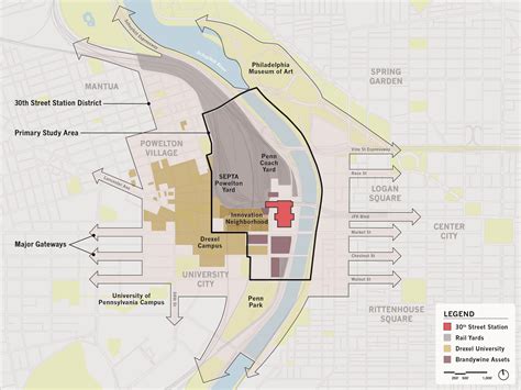 Study Area Maps — Philadelphia 30th Street Station District Plan