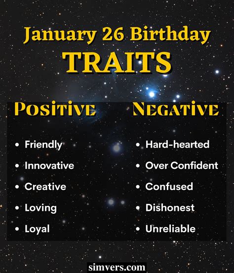 January 26 Zodiac: Birthday, Traits, & More (An Ultimate Guide)