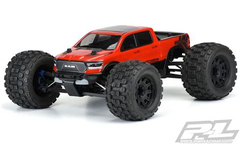 Pro-Line Pre-Cut 2020 Ram Rebel 1500 Clear Body For The Traxxas E-REVO 2.0 - RC Car Action