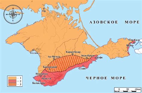 Political map of the Crimean Peninsula with the location of the cities,... | Download Scientific ...