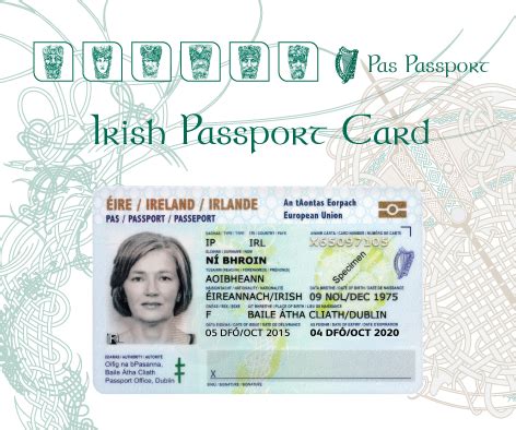 The New Irish Passport Card - AG2