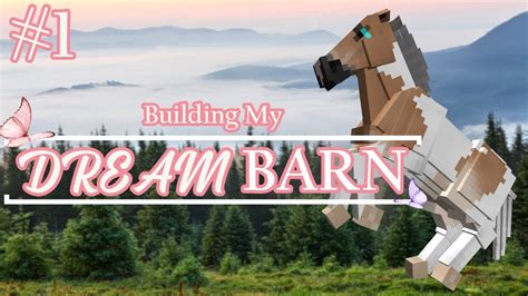 BUILDING MY DREAM HORSE BARN #1 - Minecraft SWEM Mod - YouTube