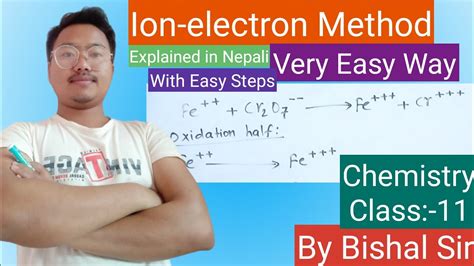 Ion-electron method/Balancing chemical equation/With easy steps/# ...