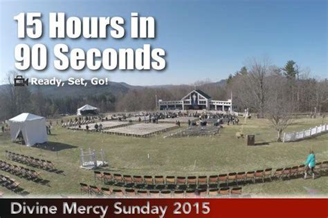 Divine Mercy Sunday - 15 Hours in 90 Seconds | The Divine Mercy