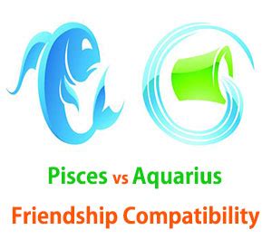 Pisces and Aquarius Friendship Compatibility