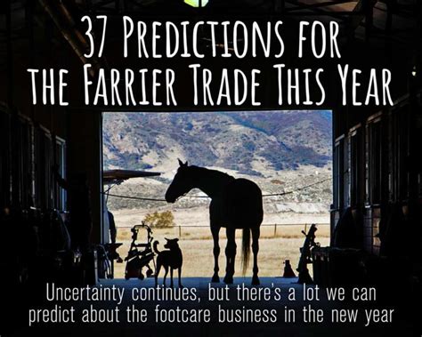 American Farriers Journal Editors Look into Their 2021 Crystal Ball