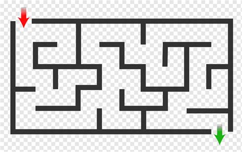 Maze solving algorithm Labyrinth Drawing, scratches, game, angle, text png | PNGWing