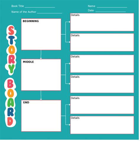 Storyboard template with a unique layout Storyboard Software, Storyboard Examples, Storyboard ...