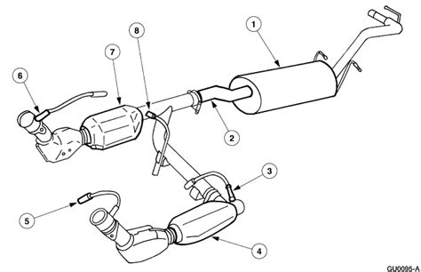 2003 Ford F150 Exhaust System Diagram