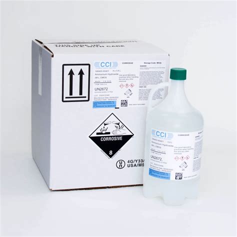 Ammonium Hydroxide ACS Reagent - Columbus Chemical Industries