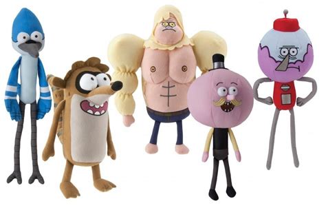 Cartoon Network Regular Show Regular Show Set of 5 12-18 Plush Toy ...