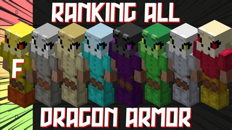 Ranking ALL Dragon Armor in Hypixel Skyblock ! - YouTube