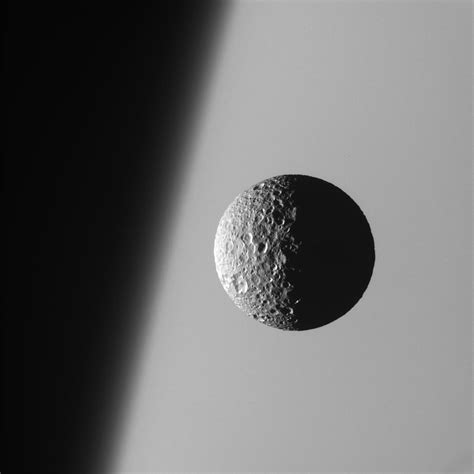 Sharp Focus on Mimas - NASA Science