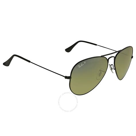 Ray Ban Green Gradient Aviator Sunglasses - Aviator - Ray-Ban ...