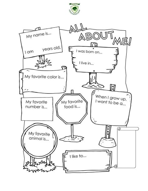 Ice Breaker - Interactive worksheet | All about me worksheet, All about me preschool, All about ...