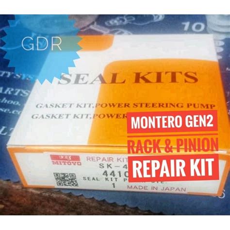 Montero Gen2 Rack & Pinion Repair Kit | Shopee Philippines