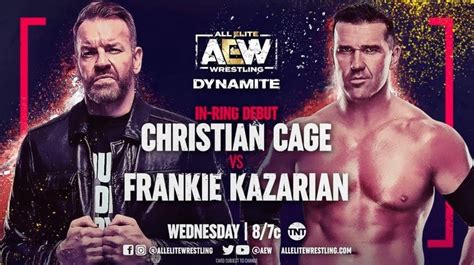 Christian Cage Makes His AEW In-Ring Debut