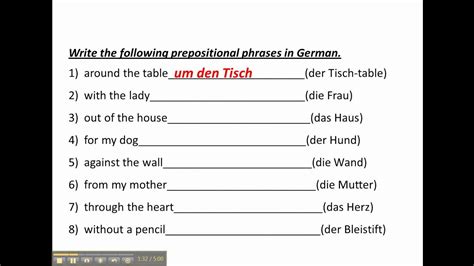 Practice with prepositional phrases in German - www.germanforspalding ...