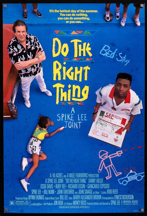 Do The Right Thing Movie Poster 1989 1 Sheet (27x41)