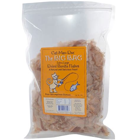 Extra Large Dried Bonito Flakes for Cats 4 Oz