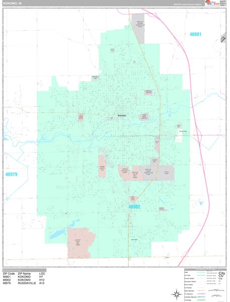 Kokomo, IN Maps